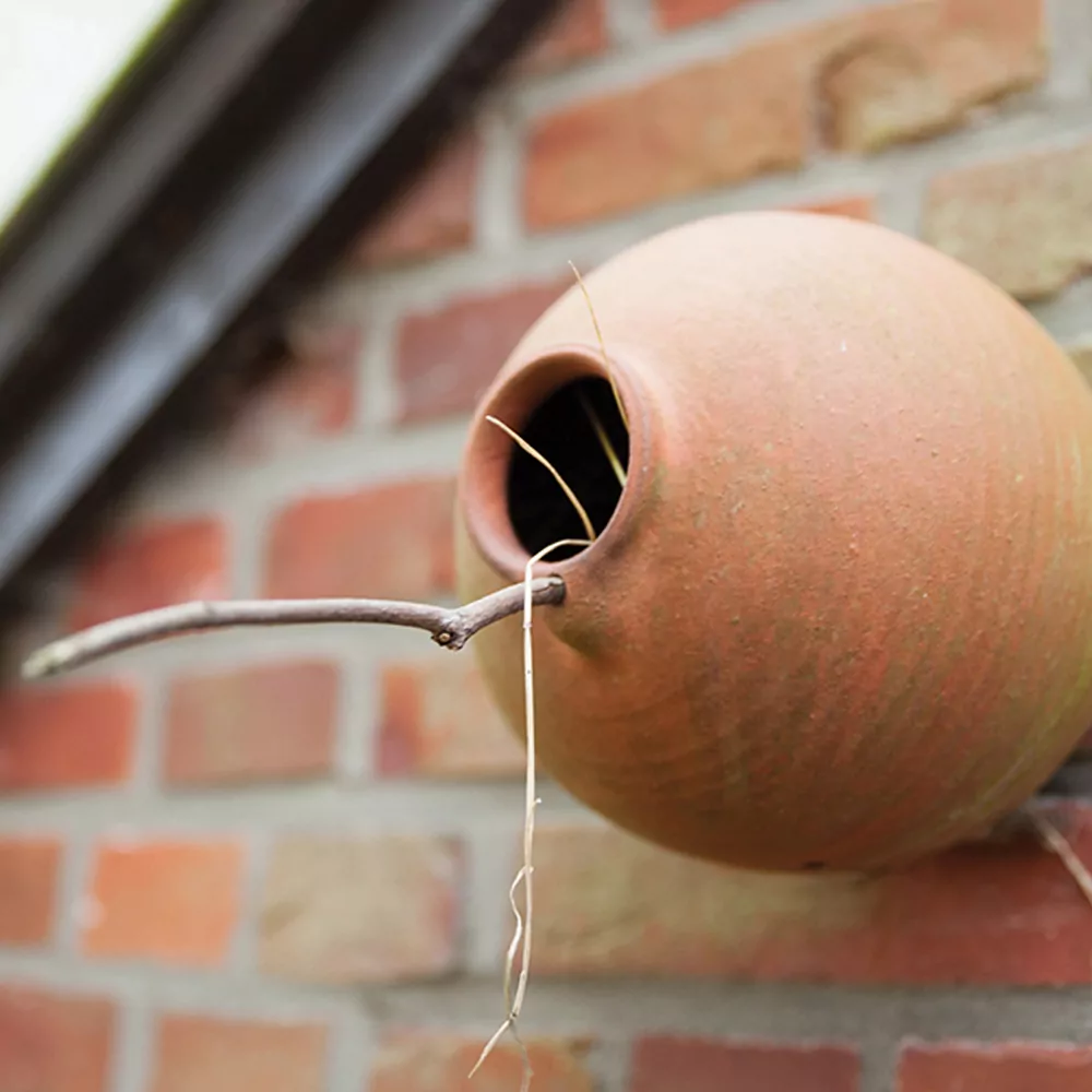 Vogelpot rond - pimpelmees - Afbeelding 8