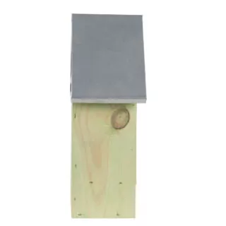 Insecten huis met zinken dak zijkant