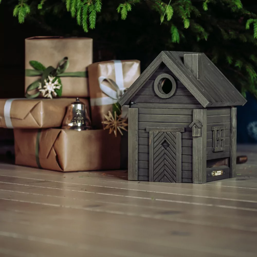 multiholk green umber en cadeaus onder kerstboom