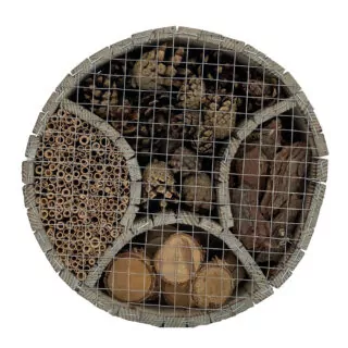 rond gevlamd insectenhotel