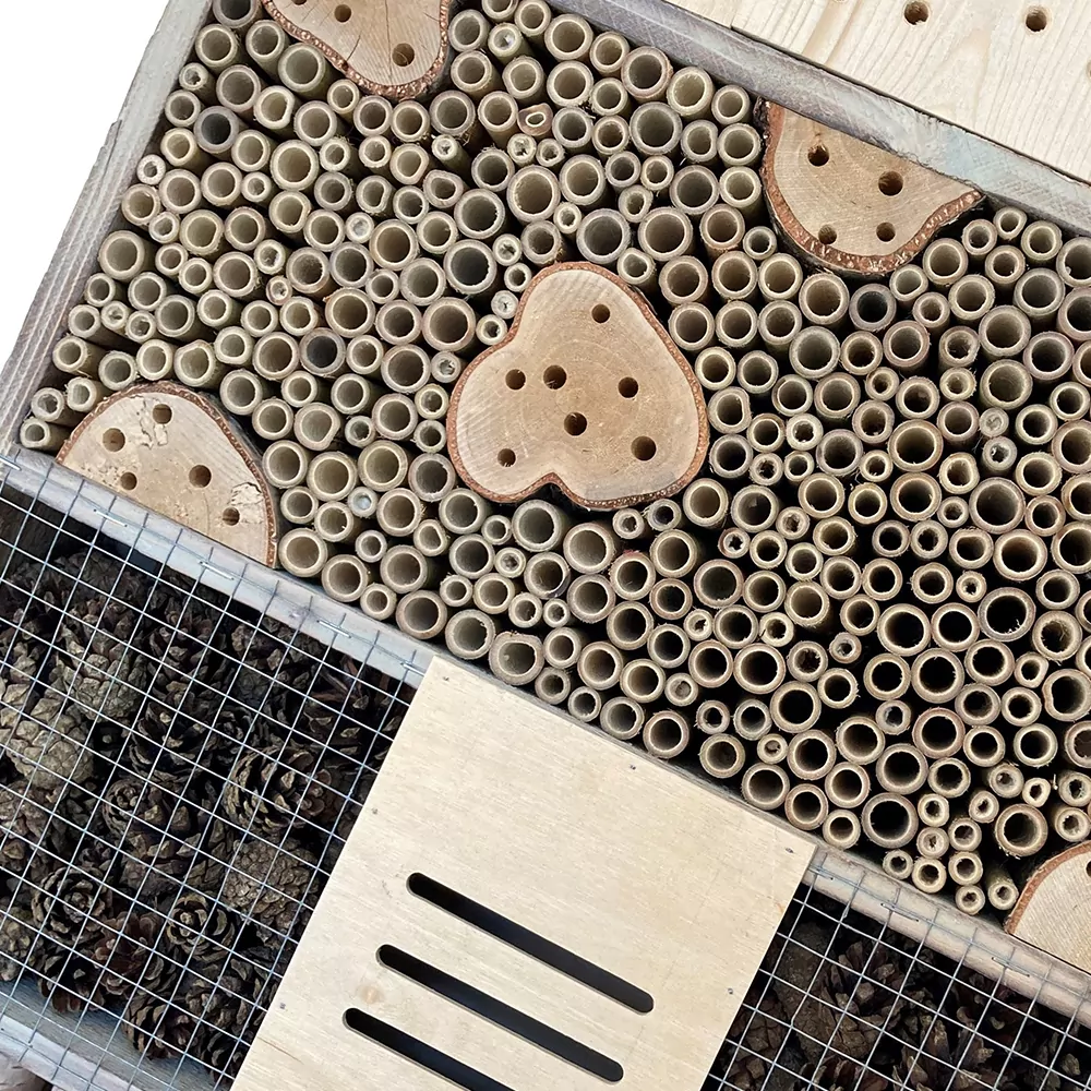 Insectenhotel XL Boomstammen - Afbeelding 3