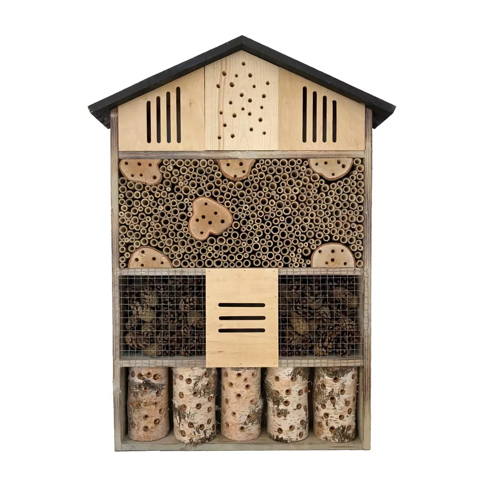 Insectenhotel XL Boomstammen - Afbeelding 2