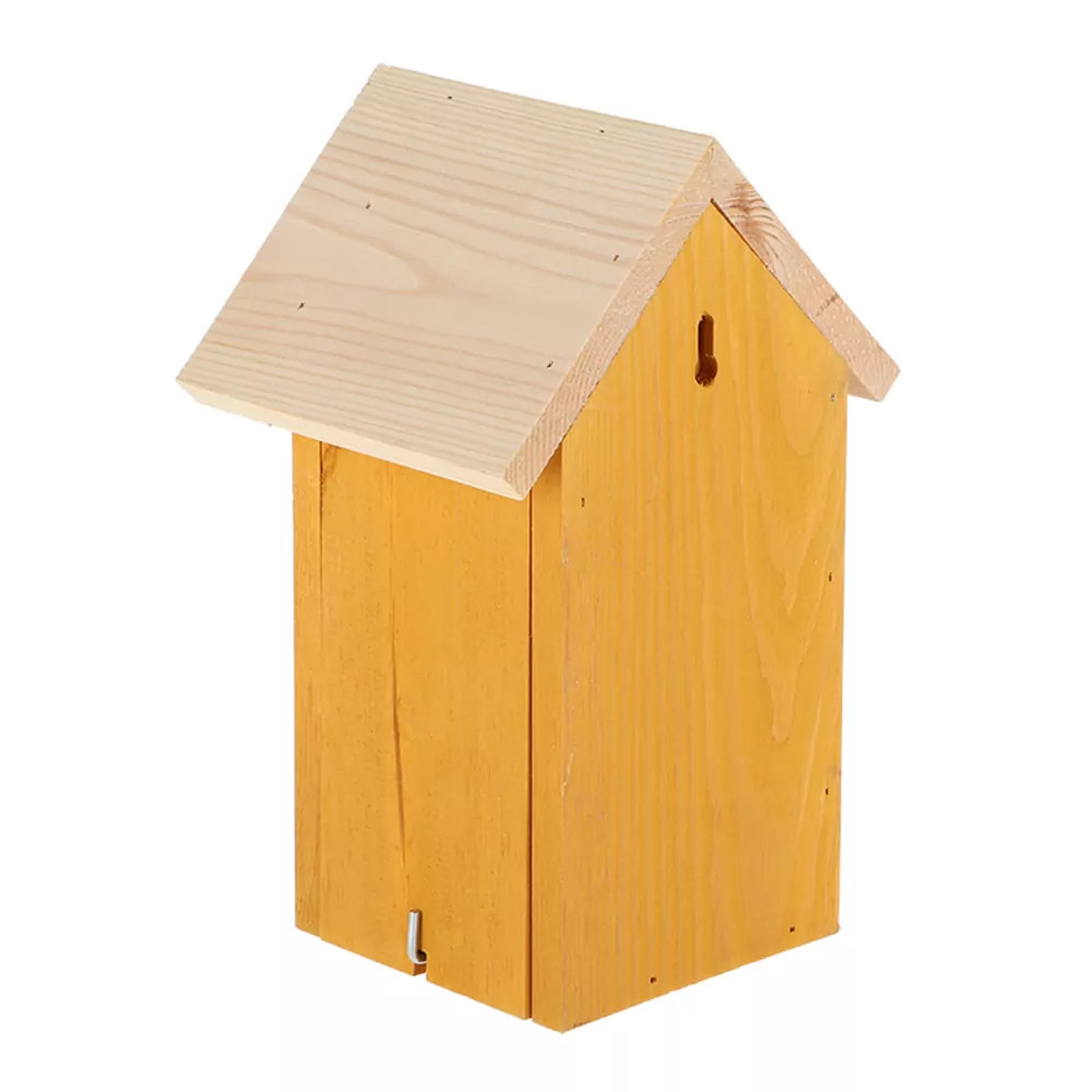 geel vogelhuis