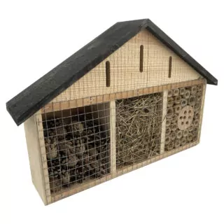 Insectenhotel Zwart Dak
