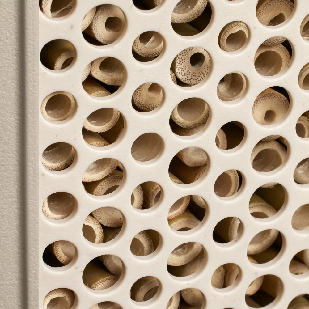 Bijenhotel Paddenstoel - Beige - Afbeelding 8